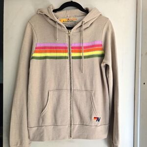 Aviator Nation 5 Stripe Hoodie (Size M) EXCELLENT CONDITION *Worn Once*